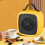 Portable Space Heater Indoor Use Yellow with Tip-Over and 5
