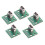 USB 2.0 Mini-B Female Socket Vertical PCB Mount Solder Type 2