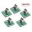 USB 2.0 Mini-B Female Socket Vertical PCB Mount Solder Type 4