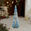 Blue Crystal Glass LED Christmas Tree Ornament 1 pc 4