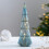 Blue Crystal Glass LED Christmas Tree Ornament 1 pc 5