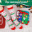 Men's Funny Christmas Socks Colorful Patterned Crew Socks 6 7