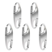 Lock Clips Theft-Resistant Quick-Disconnect Carabiner Clips