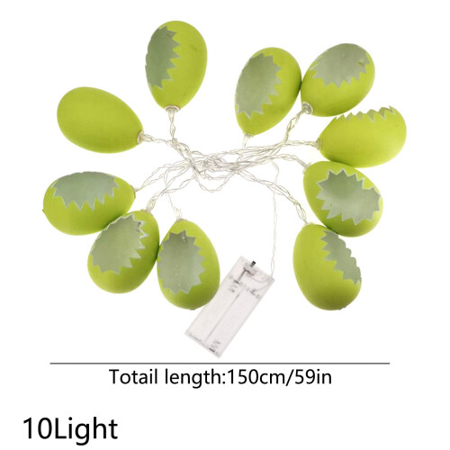 Oster-LED-Lichterkette mit Eierschalen-Design 2