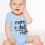 Baby Bodysuits Short Sleeve Letter Print 3M 4