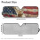 Deer American Flag Windshield Sun Shade for Jeep Wrangler 6