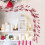 77 inch kunstmatige kerstslinger met rode bessen van plastic 6