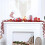 77 inch kunstmatige kerstslinger met rode bessen van plastic 7