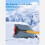 Car Snow and Ice Scraper with Foam Grip and Rubber Edge 6