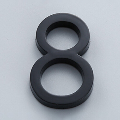 Modern 3D Outdoor House Numbers Rust-Proof 2