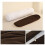 Cervical Roll Pillow with Removable Washable Cover Coffee 4
