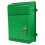 Weatherproof Locking Mailbox Green Large Capacity for 5