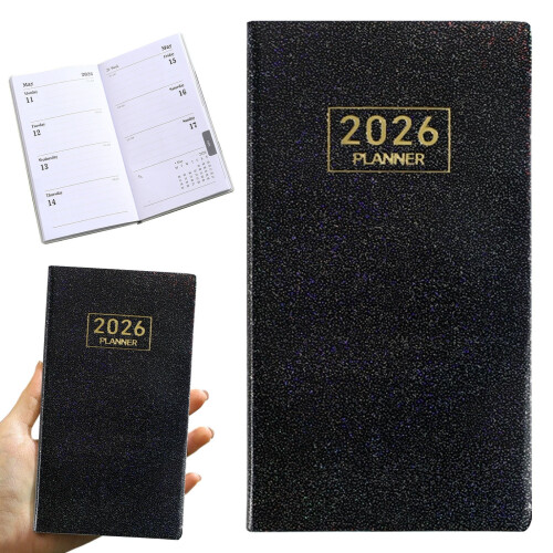 2026 Daily Plan Notebook Blue 1 Pack 1