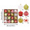 Christmas Tree Ornaments Red Green Gold 16PCS 3