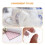 Glitter Tulle Fabric Roll White Gauze 2 Rolls 3