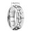Punk Rotating Ring for Men Stainless Steel Silver Gold 3