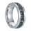 Punk Rotating Ring for Men Stainless Steel Silver Gold 8