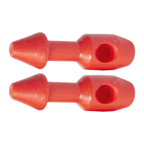 Speargun Band Wishbone Inserts Red 2 Pieces 2