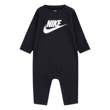 (9 months, Black) Nike Baby Logo Crew Neck Romper