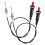 2pcs Piezo Igniter Propane Push Button Threaded Electrode Grill Igniter Kit for Gas Fireplace Oven Kitchen Accessories 2