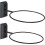 Wall-Mount Basketball Holder Black Walnut Base Metal Ring 1 2
