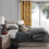 Mustard Yellow Kitchen Tier Curtains 36 Inch Botanical 6