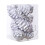 Silver Plastic Christmas Ornaments 3.5In 8-Pack 3