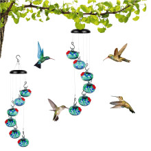 Hummingbird Feeder Glass with Ant Moat and Perch