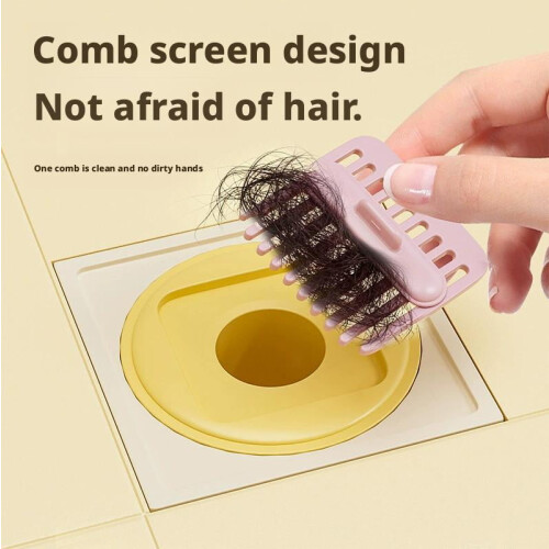 Shower Drain Trap Valve Rust-Resistant Detachable Mesh 2