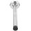 Stainless Steel Rubber Door Stopper Wall Protector 1 Pack 1