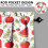 Cherry Kitchen Curtains and Valance Set 3-Piece Rod Pocket 4