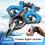 RC Foam Airplane Drone with Altitude Hold and LED Lights 8