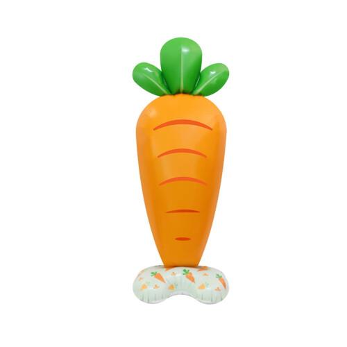 Standing Carrot-Shaped Easter Balloon 61 inch 1