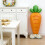 Standing Carrot-Shaped Easter Balloon 61 inch 6