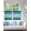 Teal Green Gradient Sheer Curtains 52x54 in, Wood Grain 4