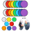 Foldable Flying Disc Fans with Bags 24 Pcs 8