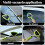 Windshield Cleaning Tool Microfiber Car Window Cleaner with 2