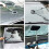Windshield Cleaning Tool Microfiber Car Window Cleaner with 3