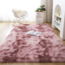 DODOING shaggy area rug ultra soft non-skid faux fur 5 sizes