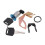 Seat Cowl Lock Key Set Cover Barrel Upgrade 2