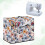 Hibiscus Flower Sewing Machine Dust Cover with Pocket 3