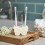 Ceramic Toothbrush Holder with Bow Design White 4