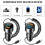Intelligent Car Charger 2-Port Fast Charging Adapter with 5