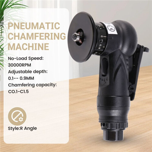 Pneumatic Chamfering Machine 45 Arc Edging Machine Trimming Corner Deburring R Angle Blade EU Plug 1