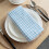Checkered Cloth Napkins Blue 17x17 inch 4 pcs 1