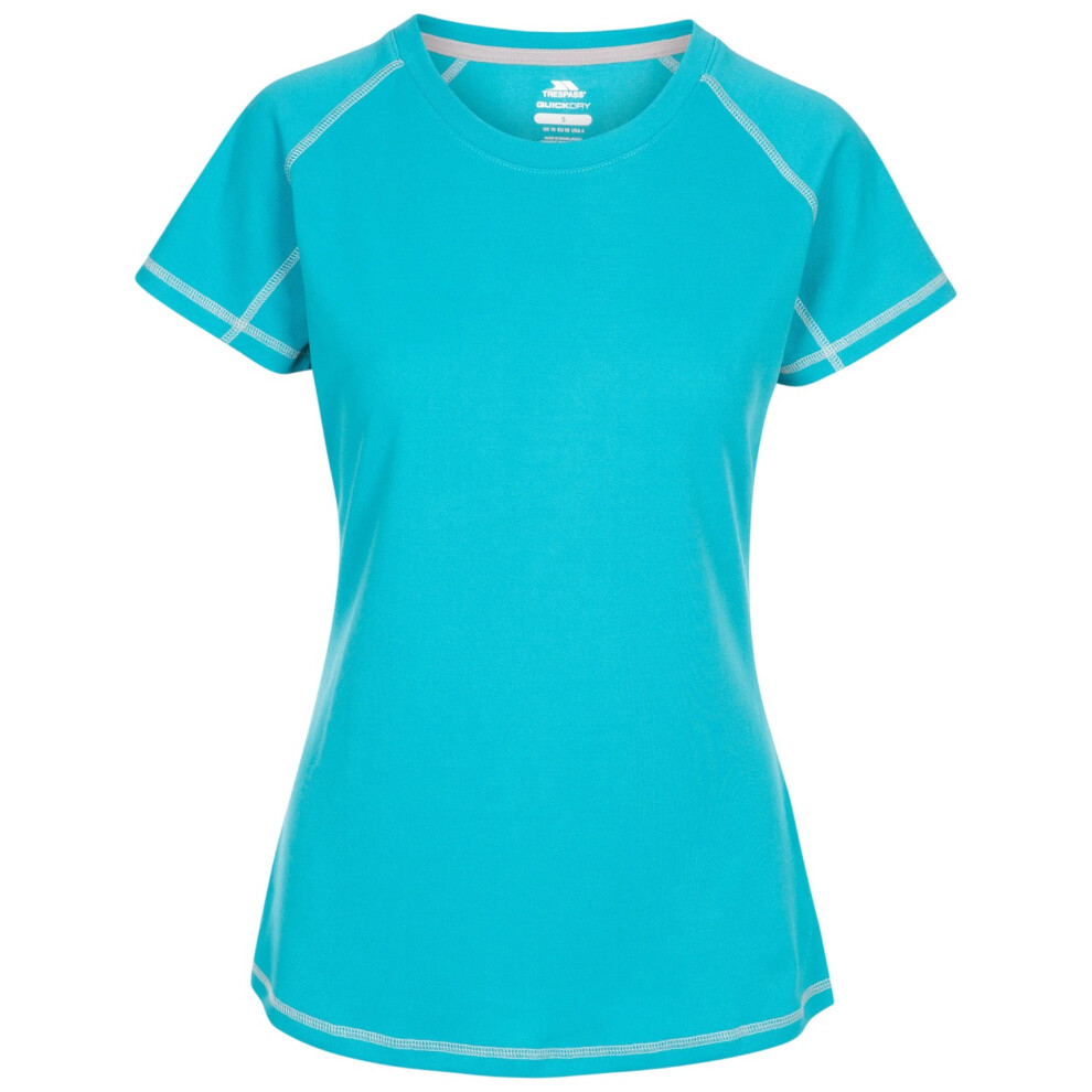 Trespass (8 Uk, Blue) Womens/Ladies Viktoria Active T-Shirt