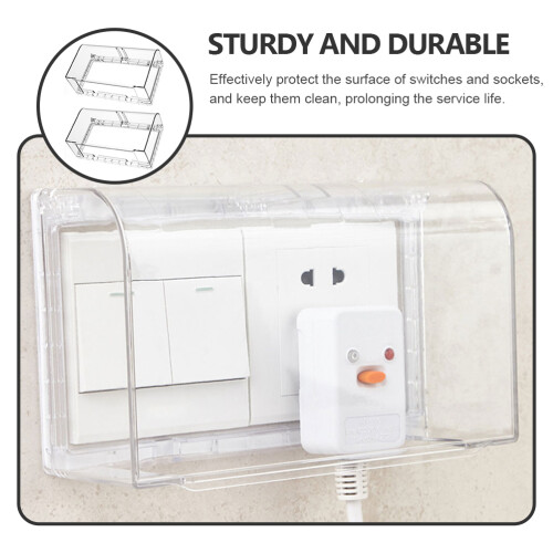 Weatherproof Outdoor Electrical Outlet Cover 2 pcs 1