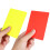 Red Yellow Referee Cards Standard Design 10 pcs 5