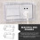 Weatherproof Outdoor Electrical Outlet Cover 2 pcs 6