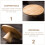 Wood Tray Cake Display Rack Synthetic Material 1 Pack 20x20 3